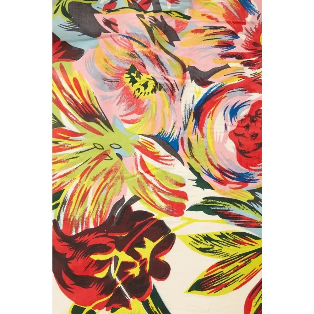 New Urban Outfitters Romantic Floral Scarf Duvet Cover size Twin 90” x66”